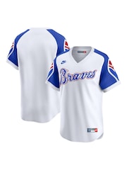 Fanatics MLB Atlanta Braves Limited Cooperstown 1974 White Jersey - Image 1 of 3