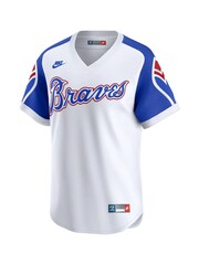 Fanatics MLB Atlanta Braves Limited Cooperstown 1974 White Jersey - Image 2 of 3
