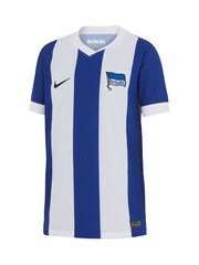 Nike Blue Hertha Berlin Home Stadium Shirt 2024-25 Kids - Image 2 of 3