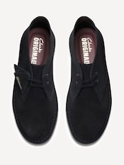 Clarks Originals Black Suede Desert Boots - Image 6 of 8