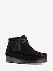 Clarks Originals Black Suede Wallabee Boots - Image 3 of 7