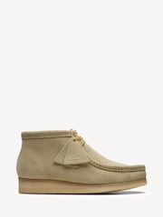 Clarks Originals Brown Maple Suede Wallabee Boots - Image 1 of 8