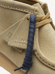 Clarks Originals Brown Maple Suede Wallabee Boots - Image 8 of 8