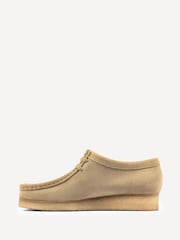 Clarks Originals Brown Suede Wallabee Shoes - Image 2 of 7