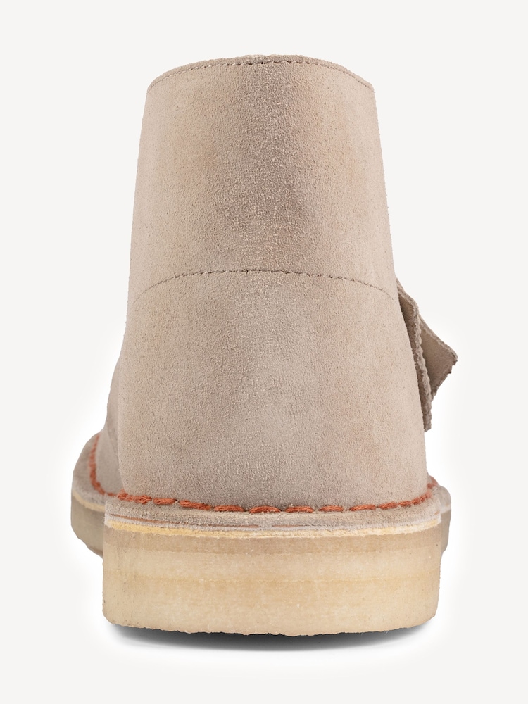 Clarks Originals Natural Suede Desert Boots - Image 7 of 7
