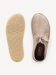 Clarks Originals Natural Suede Desert Trek Shoes - Image 5 of 7