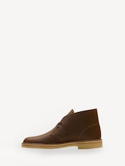 Clarks Originals Brown Beeswax Desert Boots - Image 2 of 8