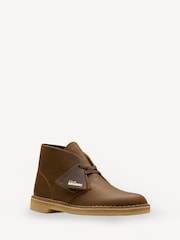 Clarks Originals Brown Beeswax Desert Boots - Image 3 of 8