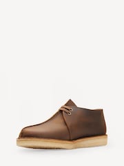 Clarks Originals Brown Beeswax Desert Trek Shoes - Image 4 of 8