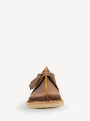 Clarks Originals Brown Beeswax Desert Trek Shoes - Image 5 of 8