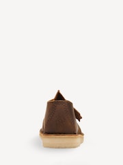 Clarks Originals Brown Beeswax Desert Trek Shoes - Image 6 of 8