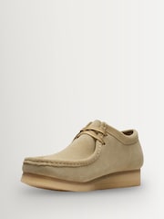 Clarks Originals Brown Maple Suede Wallabee Shoes - Image 4 of 8