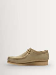 Clarks Originals Brown Maple Suede Wallabee Shoes - Image 5 of 8