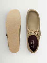 Clarks Originals Brown Maple Suede Wallabee Shoes - Image 7 of 8