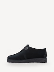 Clarks Originals Black Suede Desert Trek Shoes - Image 2 of 7