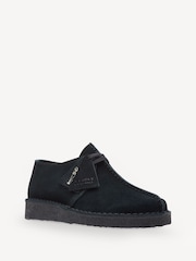 Clarks Originals Black Suede Desert Trek Shoes - Image 3 of 7