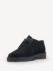 Clarks Originals Black Suede Desert Trek Shoes - Image 4 of 7