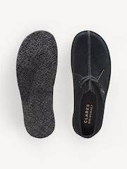 Clarks Originals Black Suede Desert Trek Shoes - Image 7 of 7
