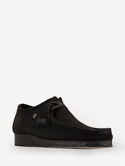Clarks Originals Black Cola Wallabee Shoes - Image 2 of 7