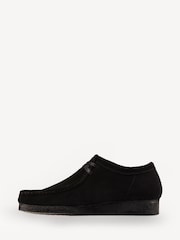 Clarks Originals Black Cola Wallabee Shoes - Image 6 of 7