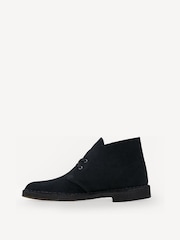Clarks Originals Black Suede Desert Boots - Image 2 of 8
