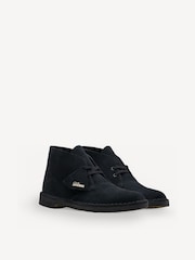 Clarks Originals Black Suede Desert Boots - Image 4 of 8