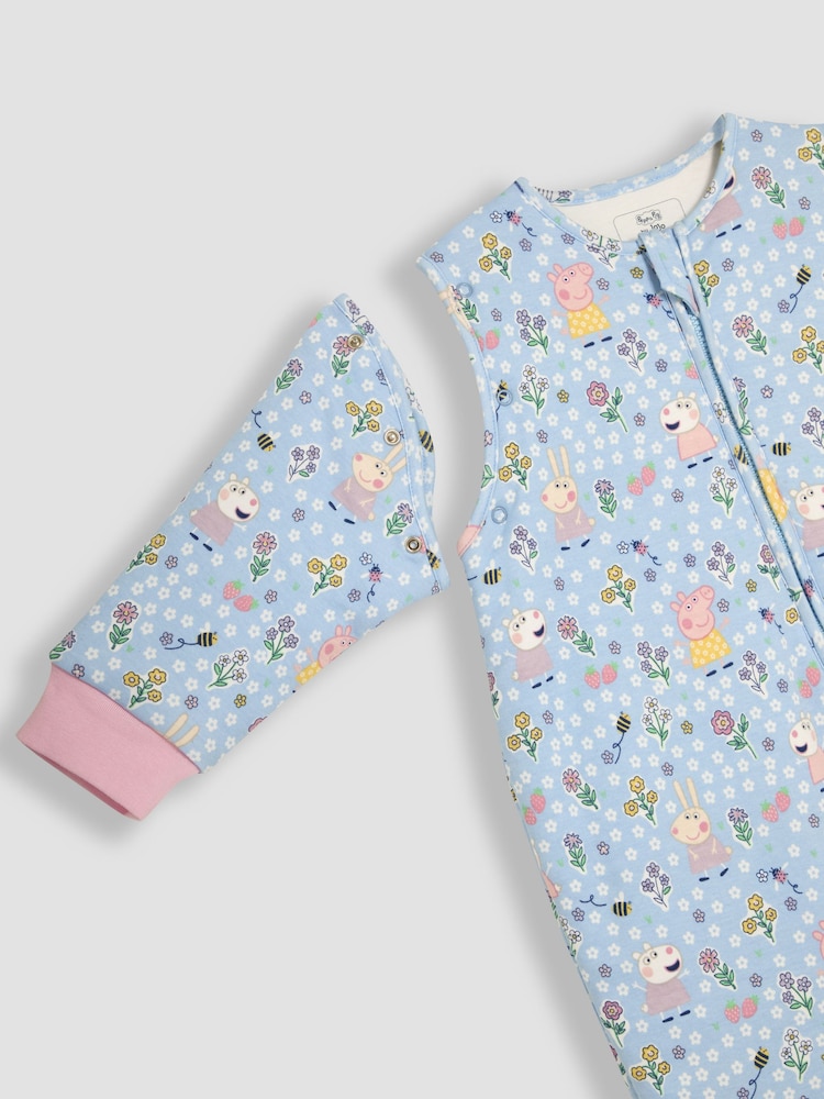 JoJo Maman Bébé Pink Peppa Pig Print Snuggler - Image 5 of 5