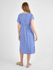 JoJo Maman Bébé Button Front Maternity Midi Dress - Imagen 3 de 5