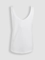 JoJo Maman Bébé Maternity Thick Strap 100% Cotton Vest - Imagen 3 de 3