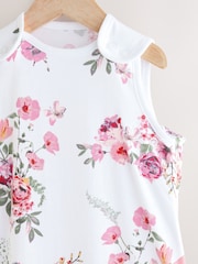 Floral Print 0.5 Tog Baby 100% Cotton Sleep Bag - Image 5 of 8