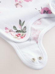Floral Print 0.5 Tog Baby 100% Cotton Sleep Bag - Image 6 of 8