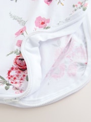 Floral Print 0.5 Tog Baby 100% Cotton Sleep Bag - Image 8 of 8