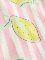 Stripe Lemon 0.5 Tog Baby 100% Cotton Sleep Bag - Image 8 of 8
