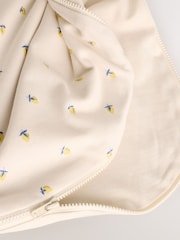 Ditsy Lemon 1 Tog  Baby 100% Cotton Sleep Bag - Image 9 of 9