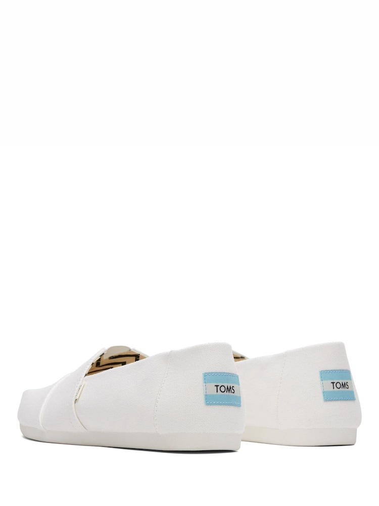 TOMS Alpagarta White Shoes - Image 3 of 5