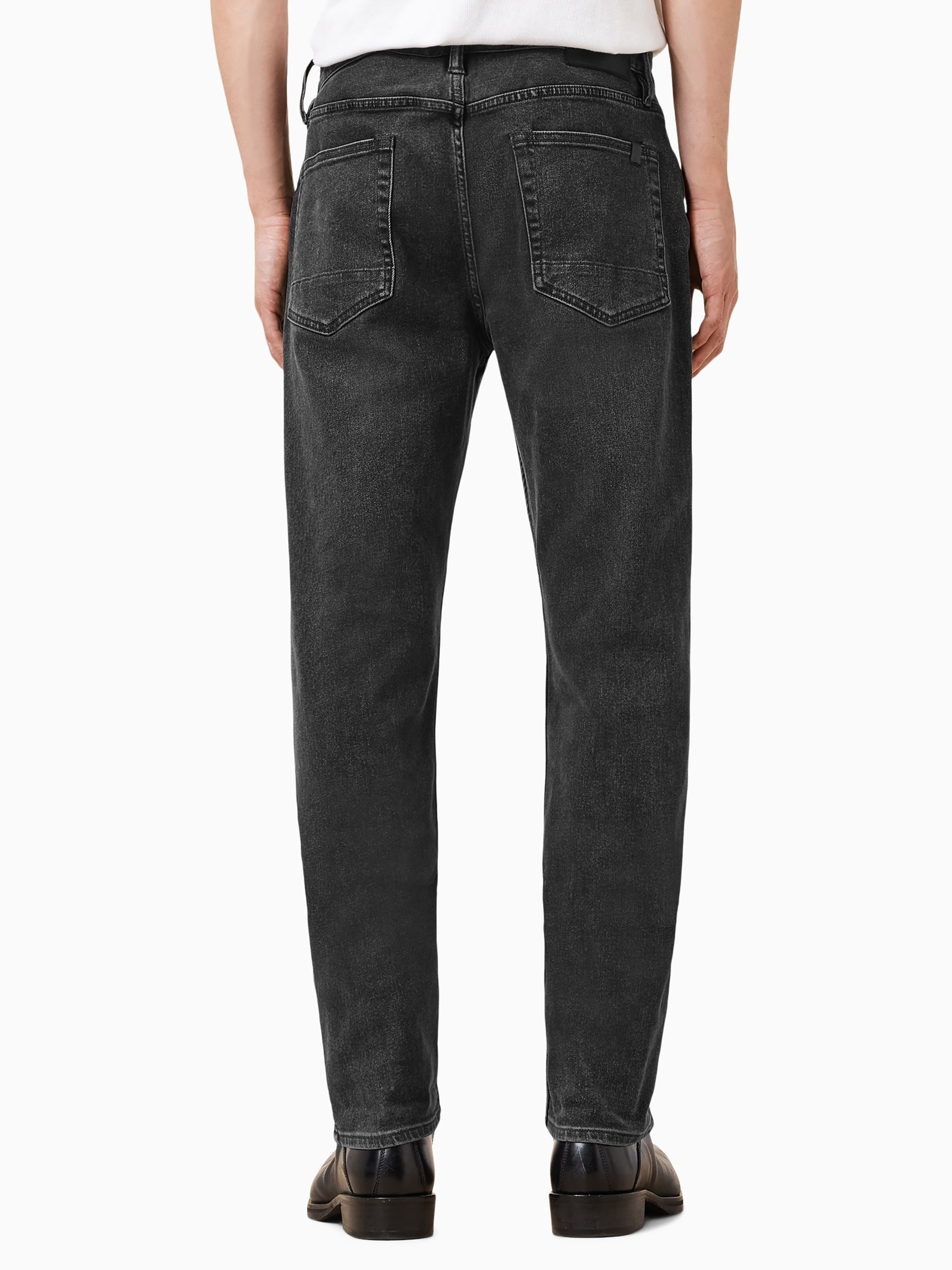 Buy AllSaints Black Dark Iggy Black Slim Fit Jeans from the Next UK ...