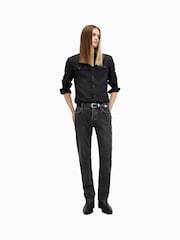 AllSaints Black Dark Iggy Jeans - Image 2 of 11