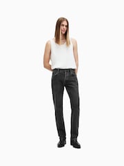 AllSaints Black Dark Iggy Jeans - Image 3 of 11