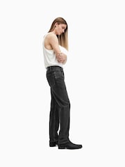 AllSaints Black Dark Iggy Jeans - Image 5 of 11
