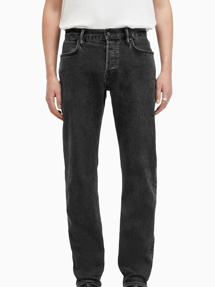 Negru dark - AllSaints Iggy Jeans - Image 6 of 11