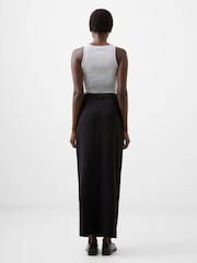 French Connection Harrie Suiting Midi Black Skirt - Image 2 of 4