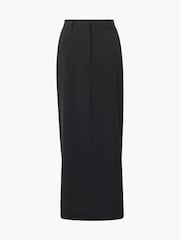 French Connection Harrie Suiting Midi Black Skirt - Image 4 of 4