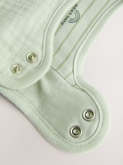 Green Muslin 1 Tog Baby 100% Cotton Sleep Bag - Image 9 of 9