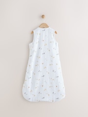 Jungle Muslin 1 Tog Baby 100% Cotton Sleep Bag - Image 2 of 9