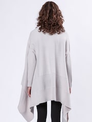 Religion Unite Draped Maxi Cardigan In Textured Soft Yarn - Imagen 2 de 6