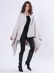 Religion Unite Draped Maxi Cardigan In Textured Soft Yarn - Imagen 4 de 6