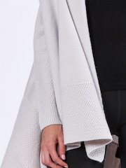 Religion Unite Draped Maxi Cardigan In Textured Soft Yarn - Imagen 6 de 6
