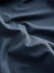 Navy Plunge Frill Laser Cut Tummy Control Swimsuit - Image 6 of 8