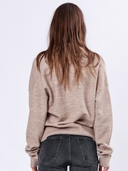 Religion Natural Shawl Collar Wrap Over Style Liberty Jumper - Image 3 of 6