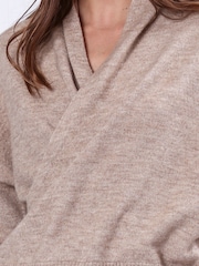 Religion Natural Shawl Collar Wrap Over Style Liberty Jumper - Image 6 of 6